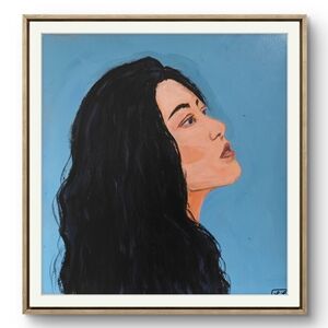 Elegant Portrait Art, Original Painting